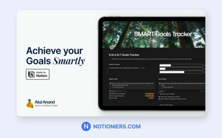 Best Free Paid Aesthetic Notion Templates Notioniers